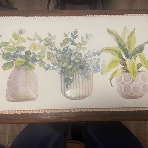 Plant wall decor